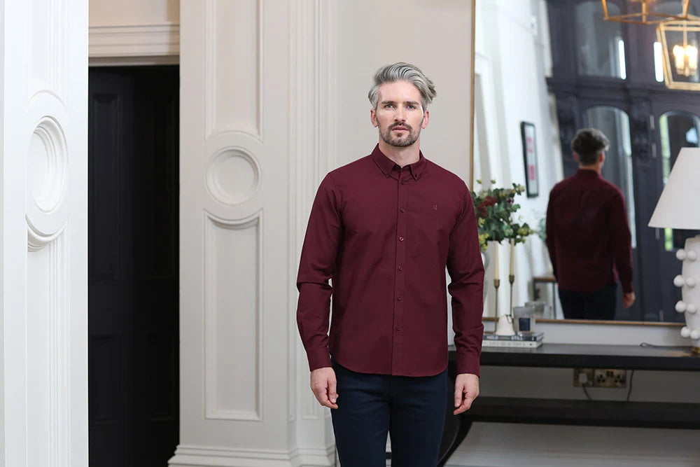Kenrow Fritz Shirt Maroon