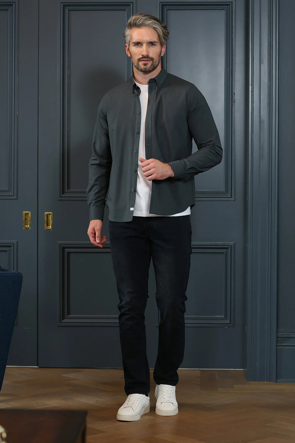 Kenrow Fritz Shirt Pewter Green