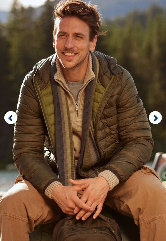 Weirdfish Flete Green Jacket