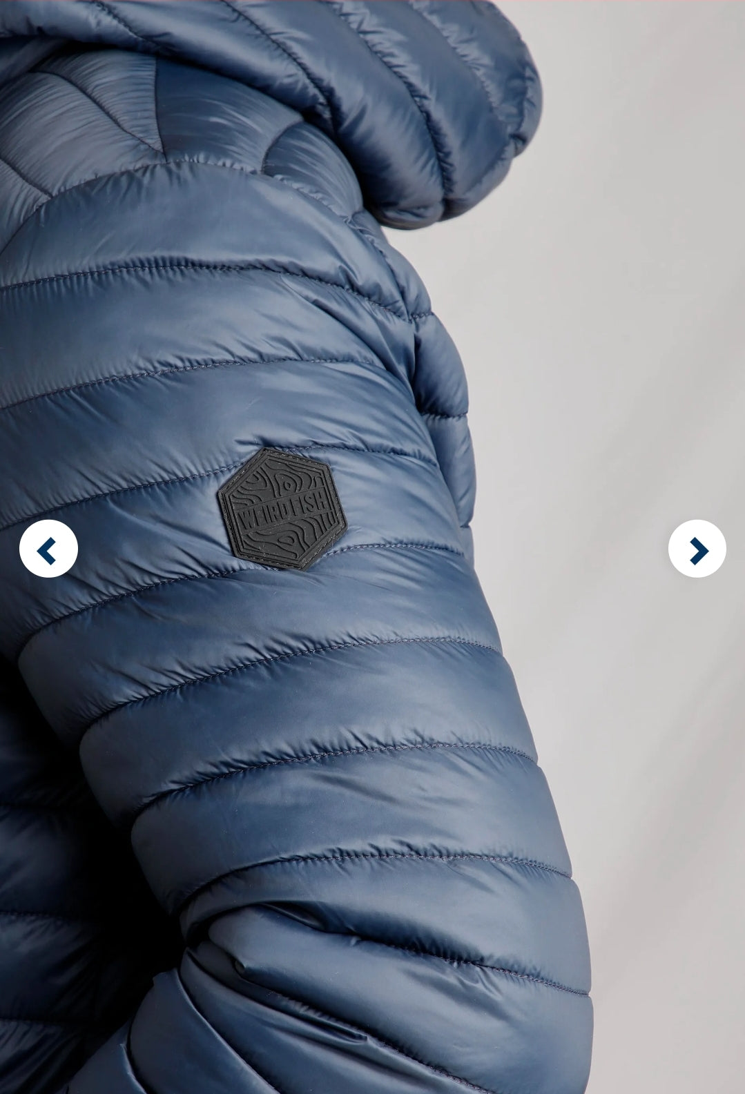 Weirdfish Flete Navy Jacket