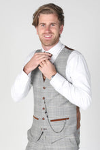 Load image into Gallery viewer, Francis Grey Waistcoat
