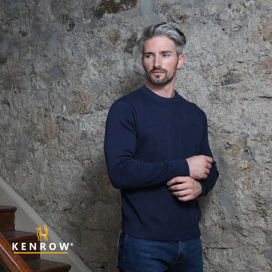 Graham Navy Jumper