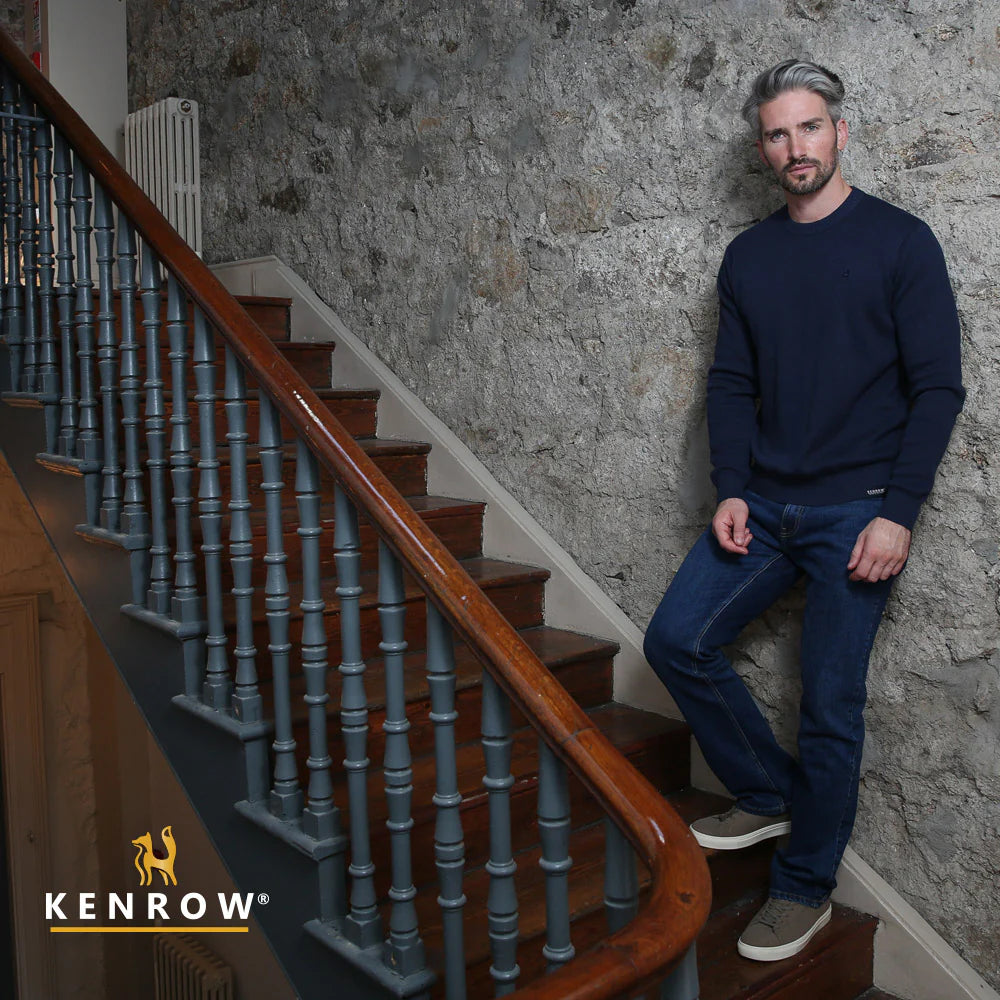 Graham Navy Jumper