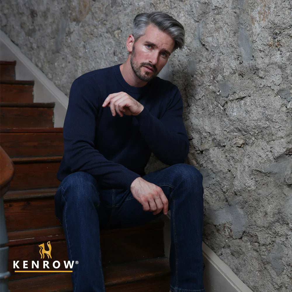 Graham Navy Jumper