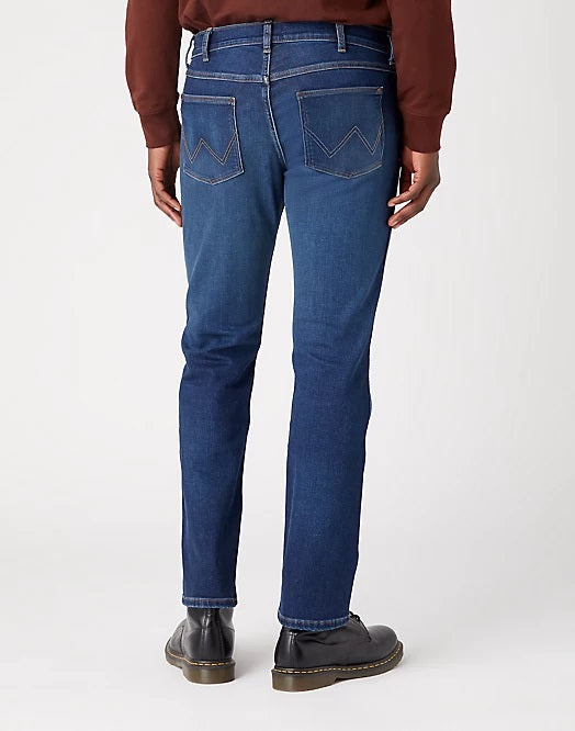 Greensboro Green Fuzz Straight Leg Jean