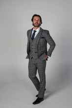 Load image into Gallery viewer, Harris Grey 3 Piece Suit

