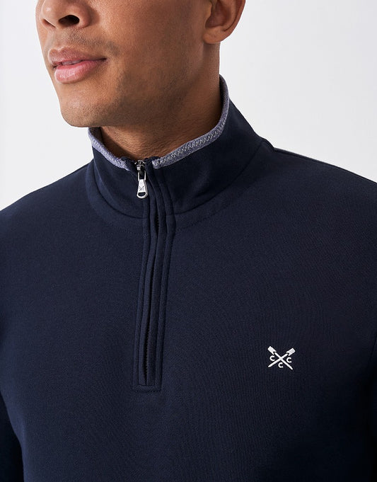 Classic 1/2 zip Navy