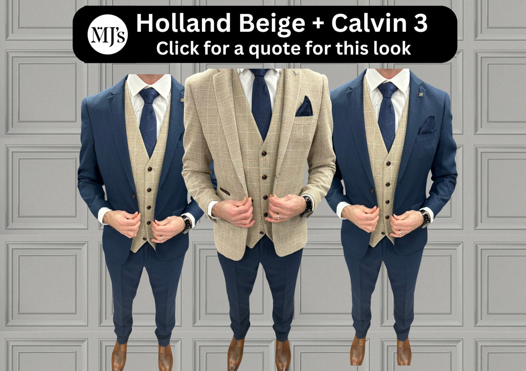 Holland Beige + Calvin Navy Wedding Quotation 3
