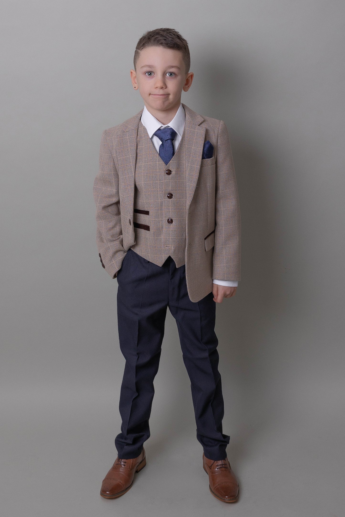 Holland Beige + Calvin Navy Hire Wedding Quotation