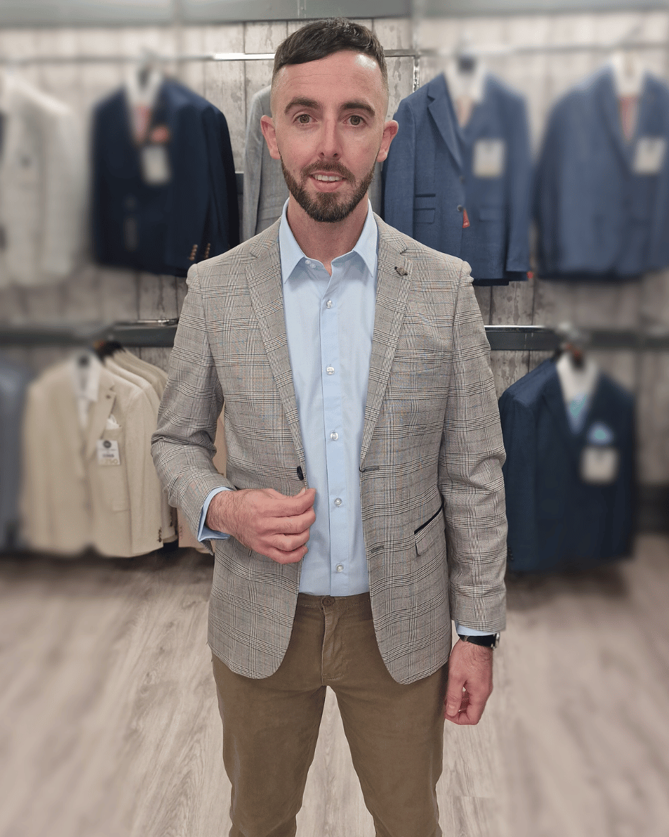Hugo Jacket with Sand Chino