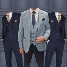 Load image into Gallery viewer, MJ Turquoise + Mayfair Navy Wedding Quotation 1
