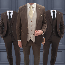 Load image into Gallery viewer, MJ Brown + Leo Beige WC Wedding Quotation
