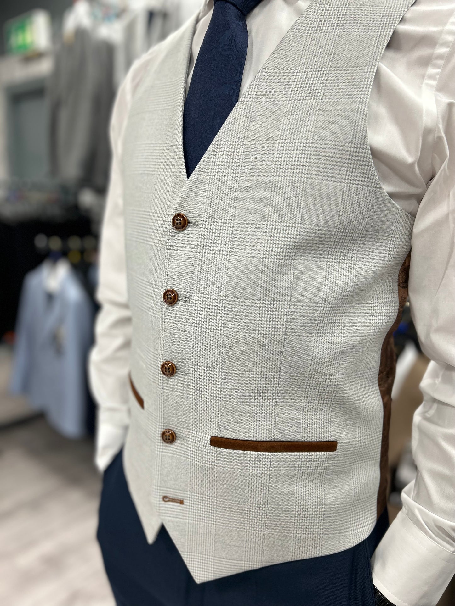 Calvin 2 Piece with Mark Stone waistcoat