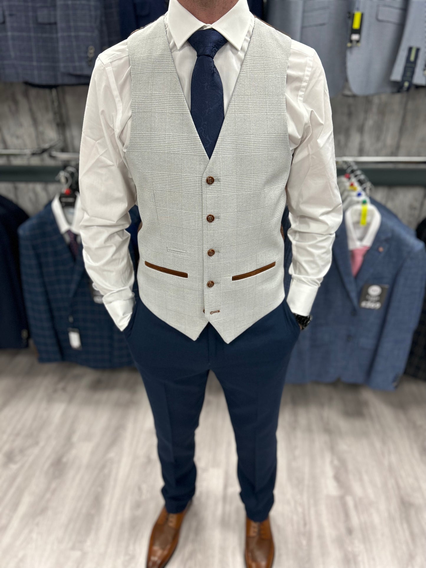 Calvin 2 Piece with Mark Stone waistcoat