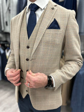 Load image into Gallery viewer, Holland Beige With Navy Trousers

