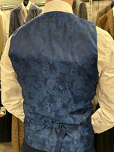 Load image into Gallery viewer, Mark Sky Blue Jacket &amp; Waistcoat - Navy Trousers
