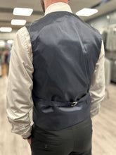Load image into Gallery viewer, Prince Of Wales Blue Jacket &amp; Waistcoat - Black Trousers
