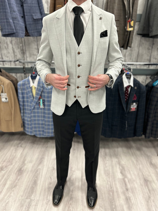 Mark Stone Jacket & Waistcoat - Black Trousers
