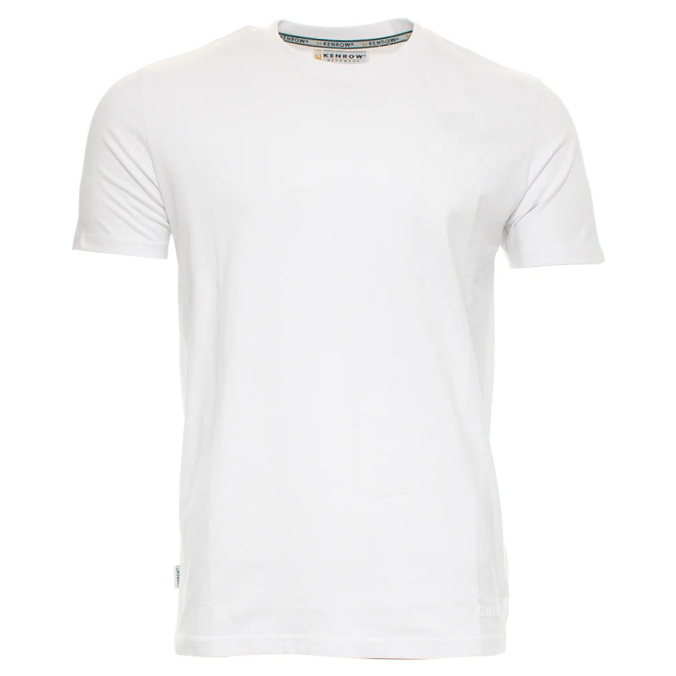 Jax Brushed Tee White