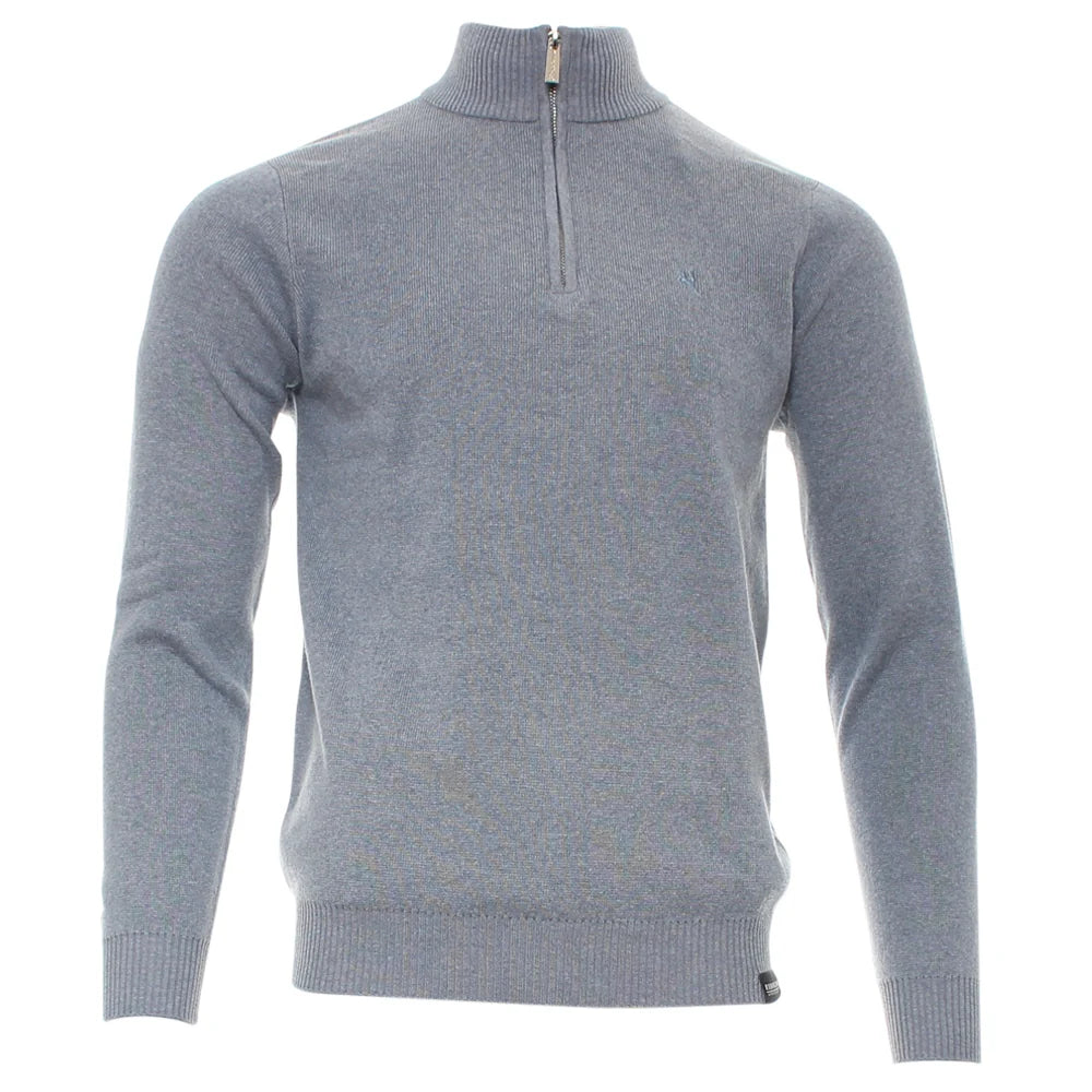 Kenrow Justin Half Zip Powder Blue