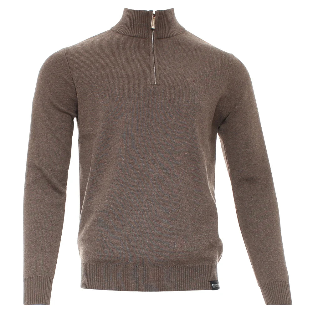 Kenrow Justin Half Zip Stone