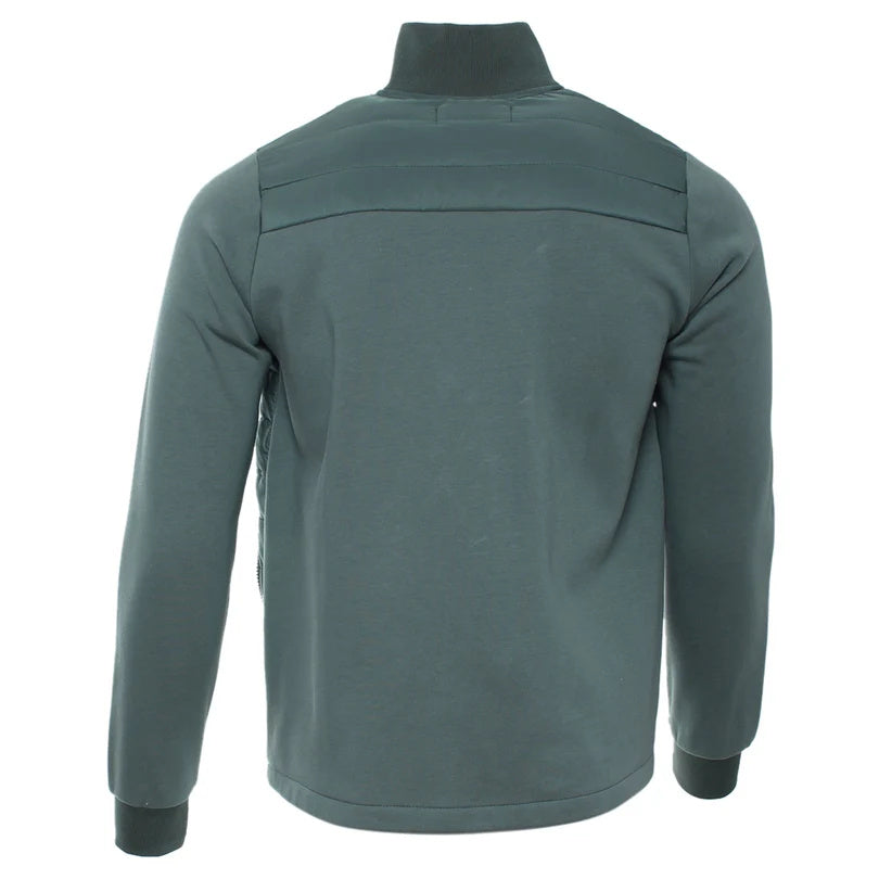 Keefe Zipped Jacket Green