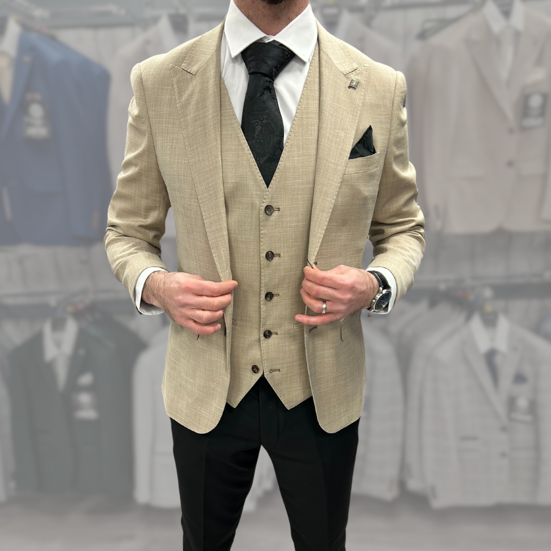 Kurt Beige + Parker Black Hire Wedding Quotation 2