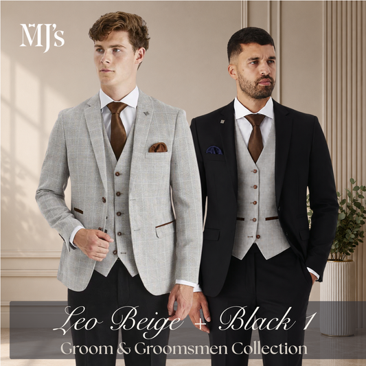Leo Beige + Black Wedding Quotation 1