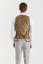 Load image into Gallery viewer, Mayfair Navy Jacket &amp; Trouser with Leo Beige waistcoat + James Navy Wedding Quotation
