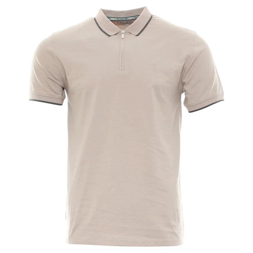 Luca Zip Putty Polo