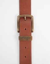 Load image into Gallery viewer, Wrangler Metal Loop Belt in Cognac
