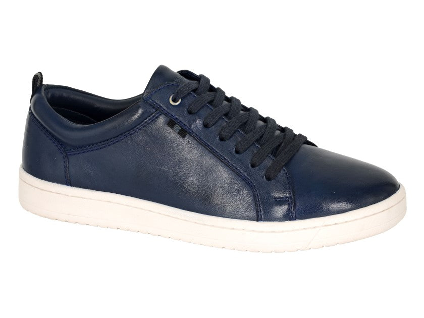 MJ799C Navy Leather shoe