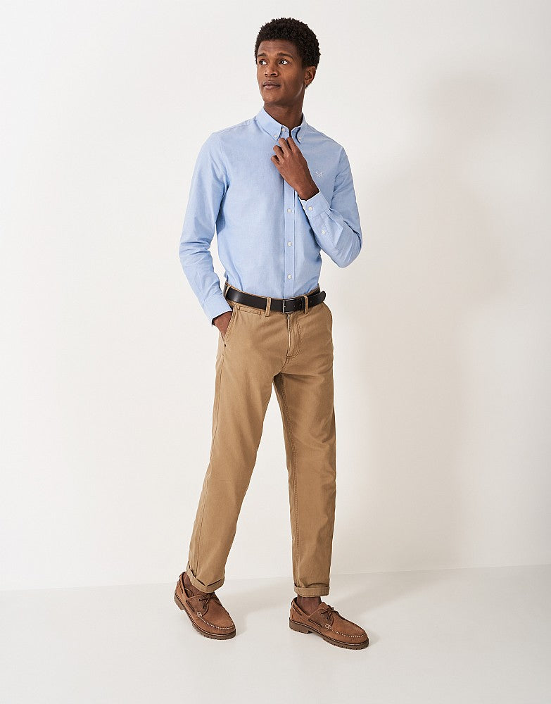 Crew Slim Fit Oxford Shirt Heritage Sky