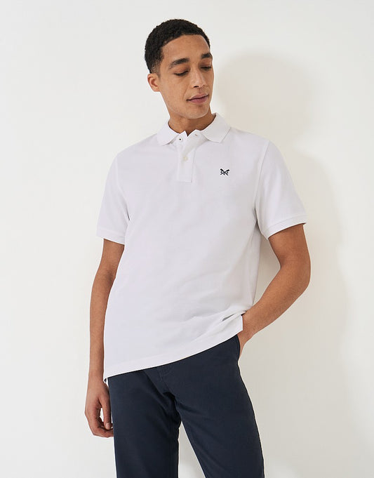 Classic Pique Polo White