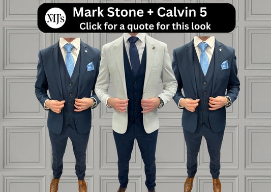 Mark Stone + Calvin Navy Wedding Quotation 5