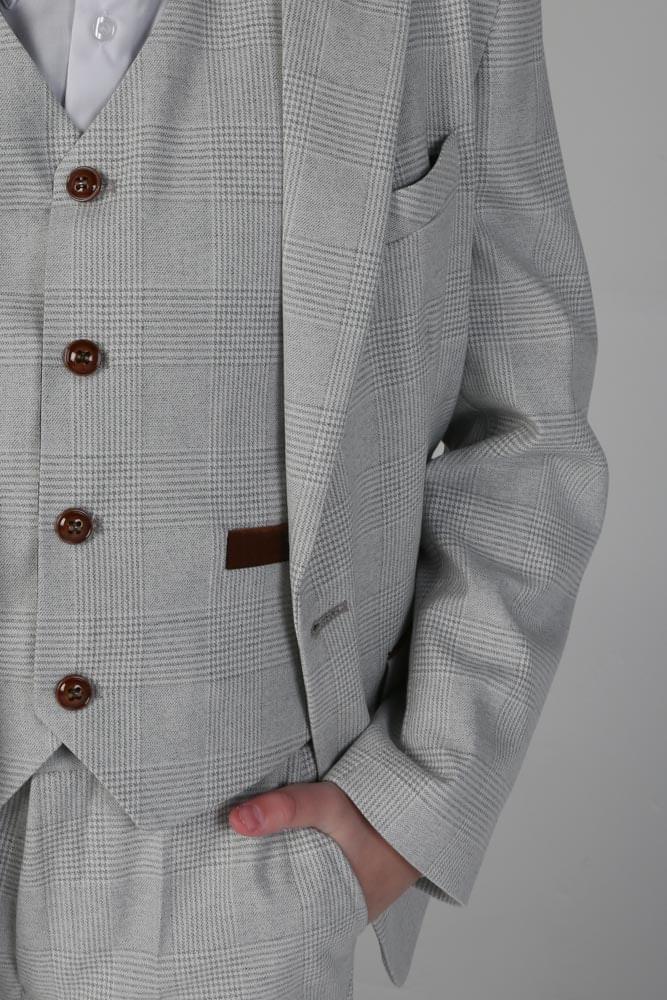 Boy's Mark Stone 3 Piece Suit