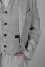 Load image into Gallery viewer, Boy&#39;s Mark Stone 3 Piece Suit
