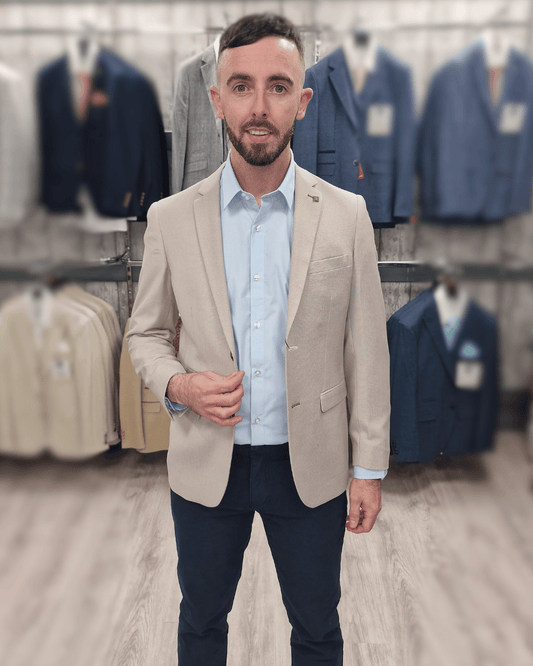 Mayfair Stone Jacket with Navy Chino
