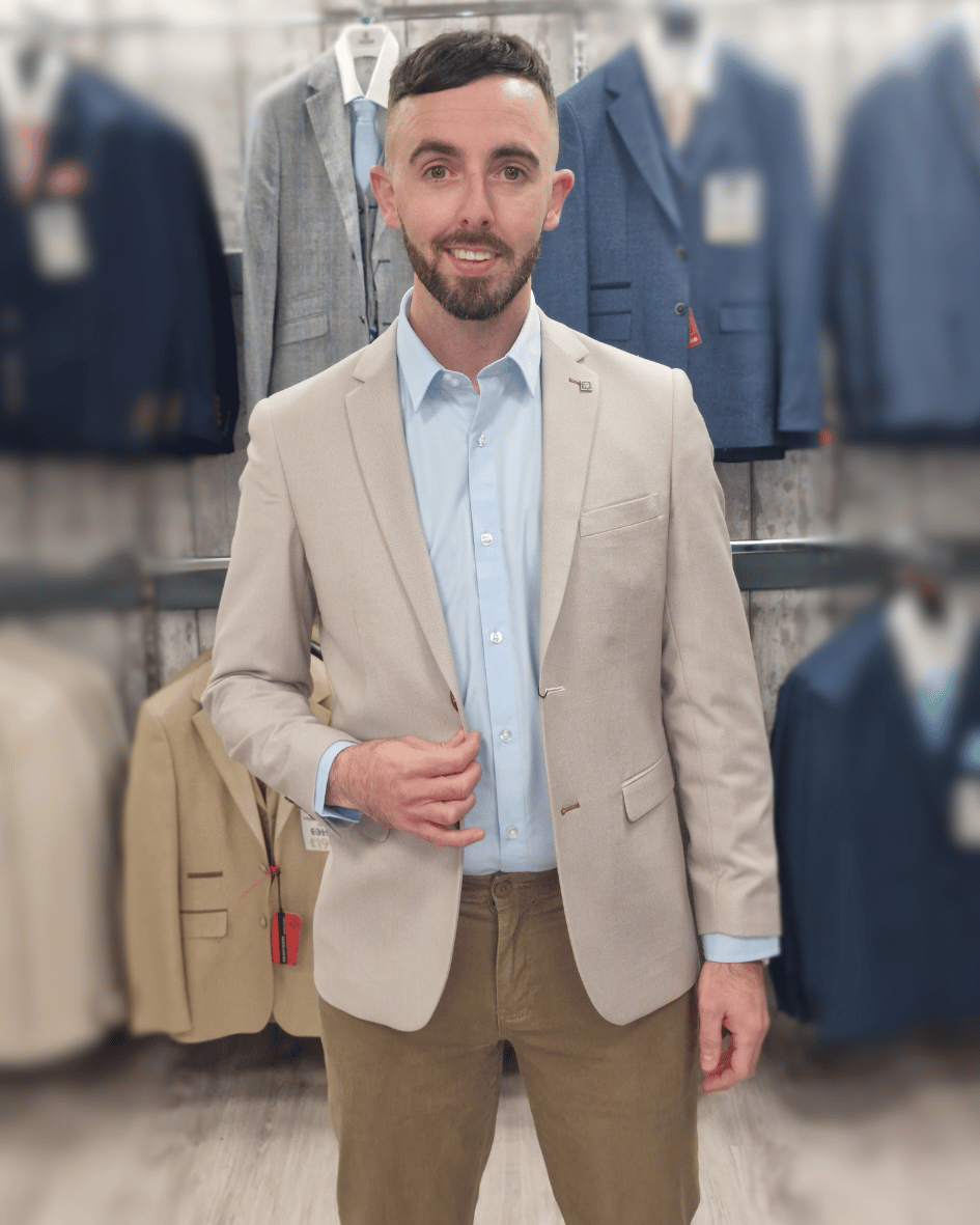 Mayfair Stone Jacket with Sand Chino