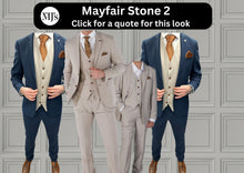 Load image into Gallery viewer, Mayfair Stone + Calvin Navy Wedding Quotation 2

