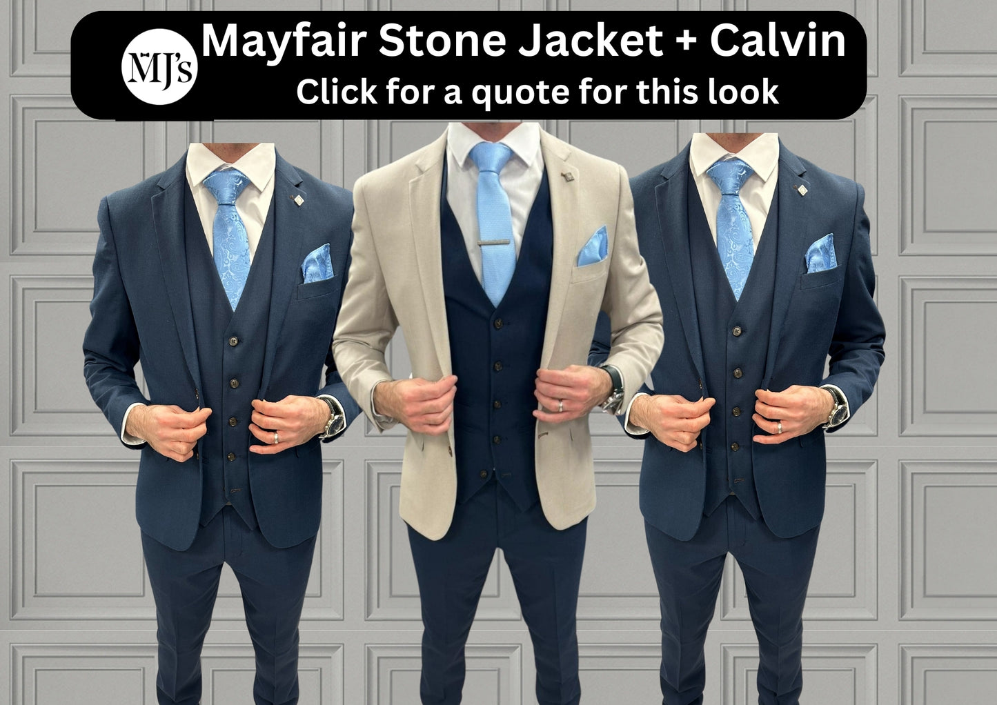 Mayfair Stone + Calvin Navy Wedding Quotation 6