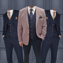 Load image into Gallery viewer, Miami Lilac + Mayfair Navy Wedding Quotation 3
