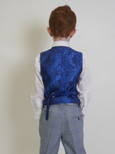Load image into Gallery viewer, Boy&#39;s Mark Sky 2 Piece with Arthur Navy  Waistcoat
