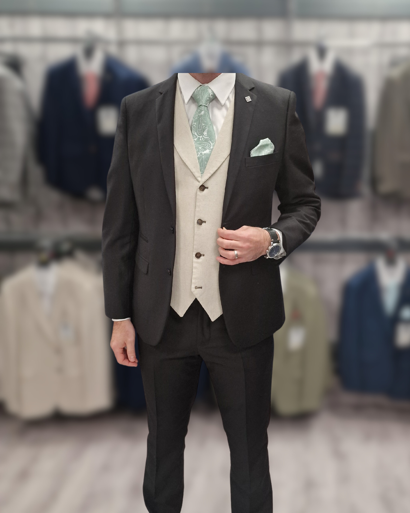 Parker Black + Adam Beige WC Wedding Quotation