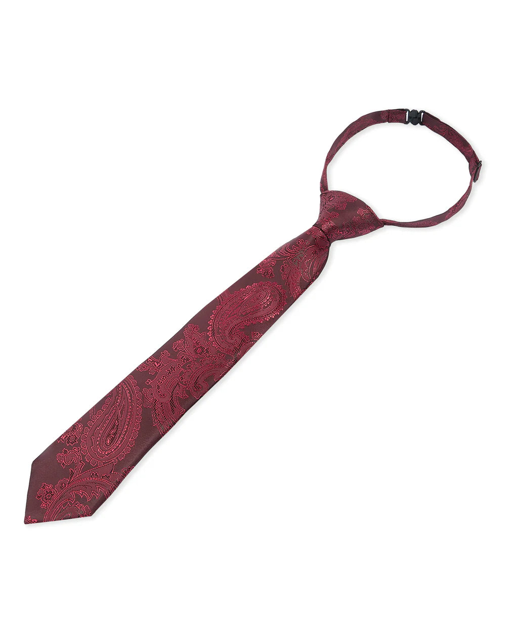 Boys Red Paisley Tie