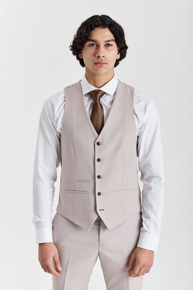 Mayfair Stone with black trousers