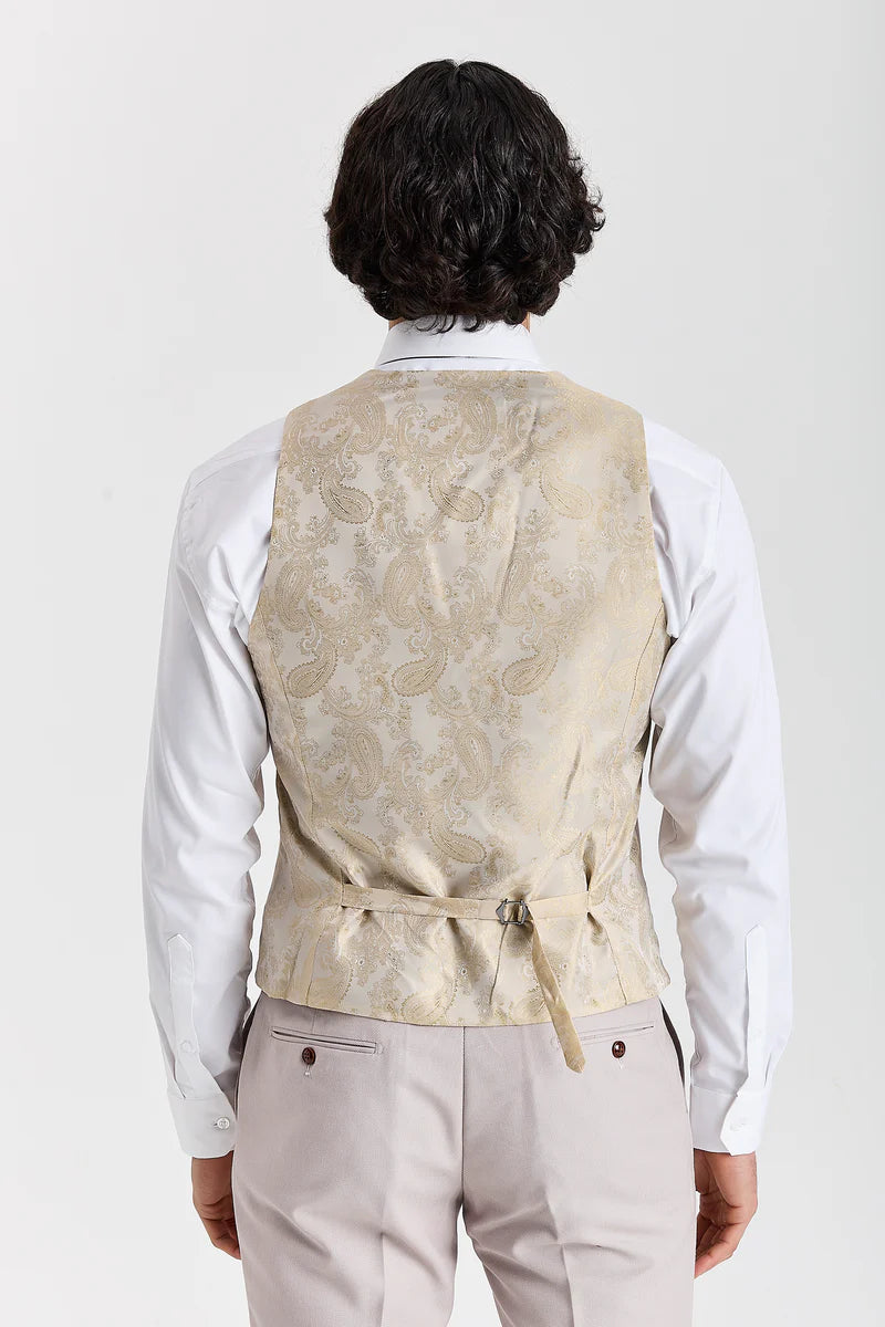 Mayfair Stone with black trousers