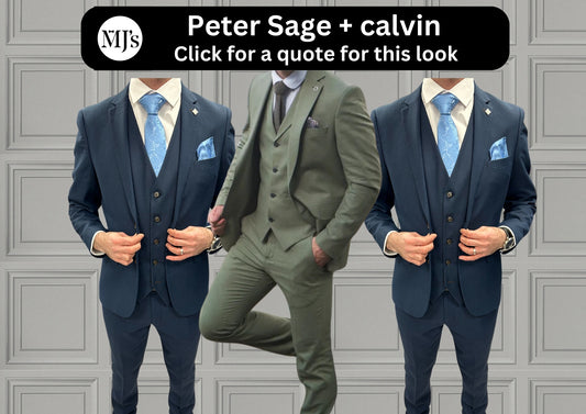 Peter Sage + Calvin Navy Wedding Quotation