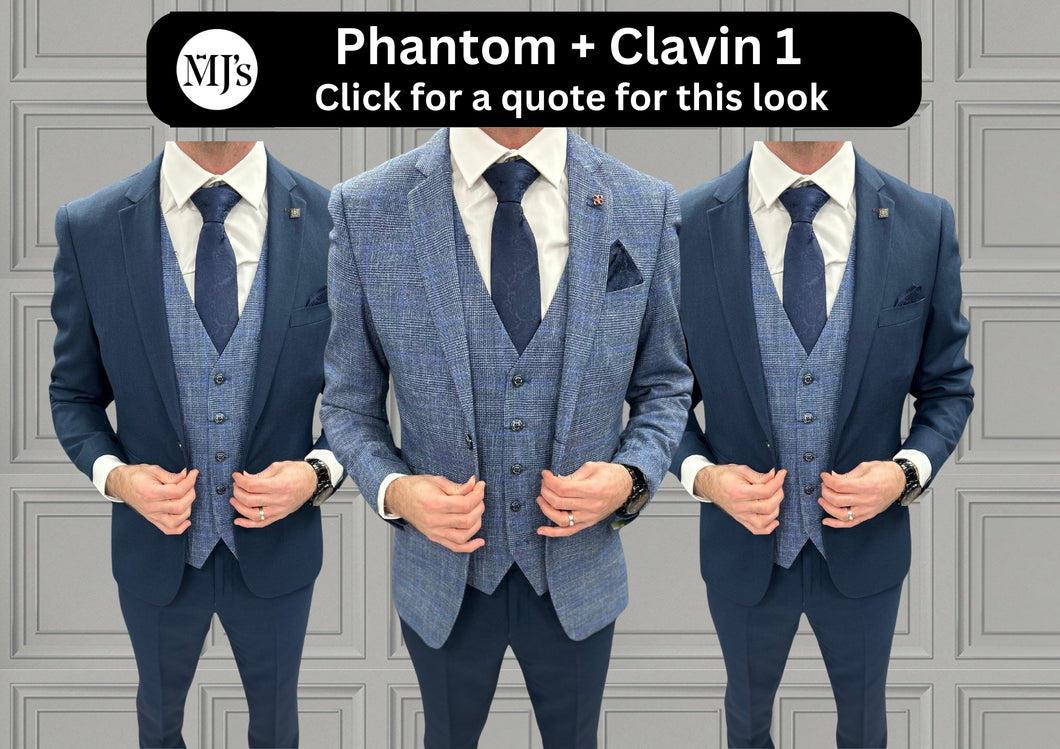 Phantom + Calvin Navy Wedding Quotation 1