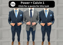 Load image into Gallery viewer, Power + Calvin Navy Wedding Quotation 1
